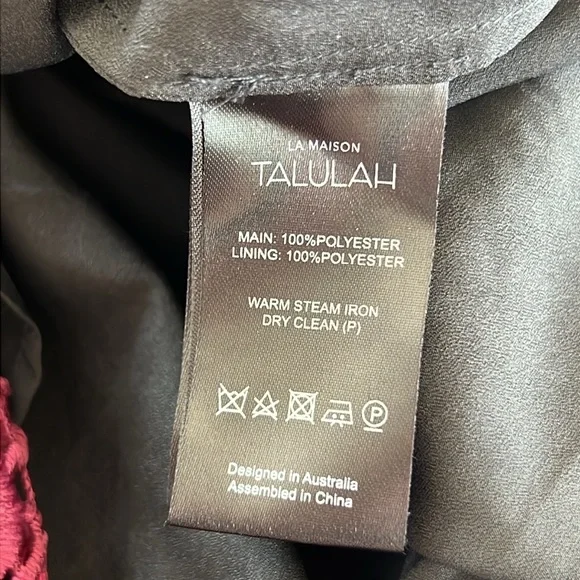La Maison Talulah Jacquard Damask Brocade Dress